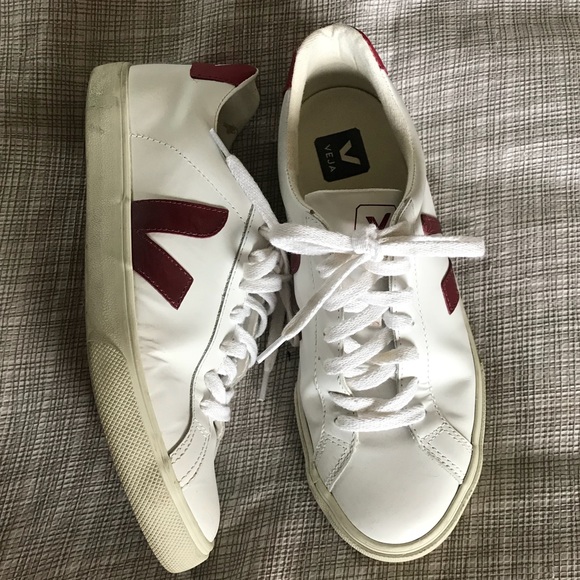 veja esplar leather white marsala